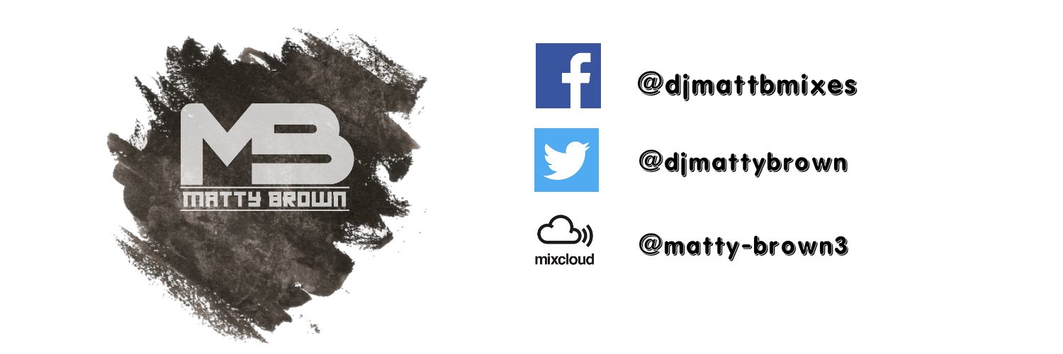 dj matty brown banner