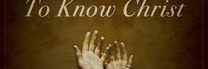 2knowChrist's profile banner image