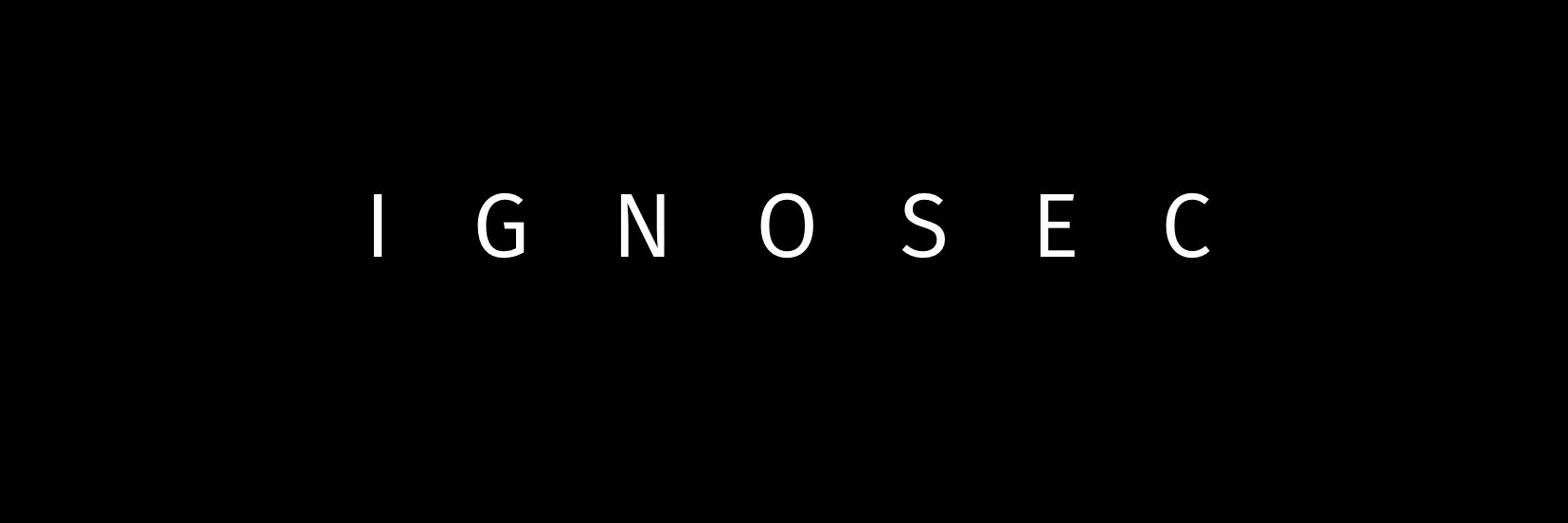IGNOSEC's profile banner image