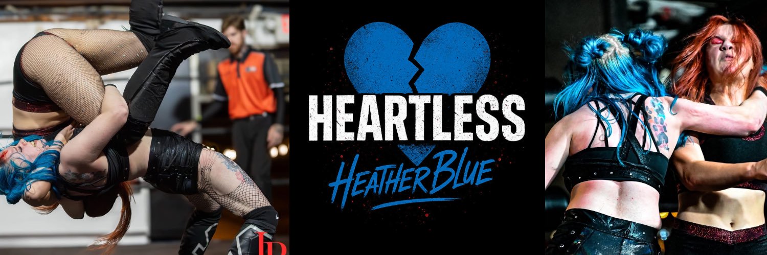 “The Blue-Haired Harlot” Heather Blue banner