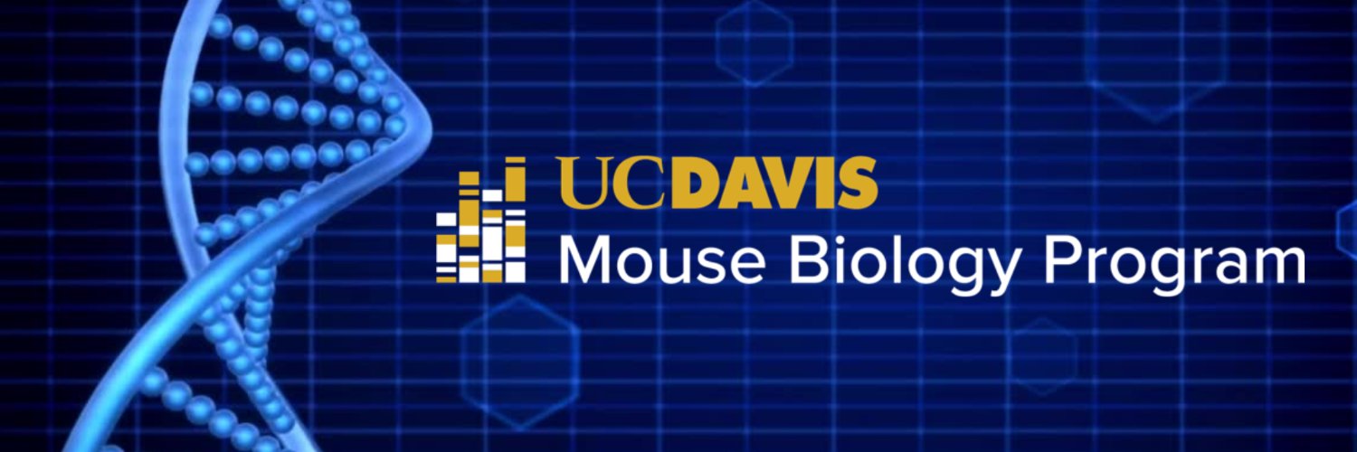 UC Davis Mouse Biology Program banner
