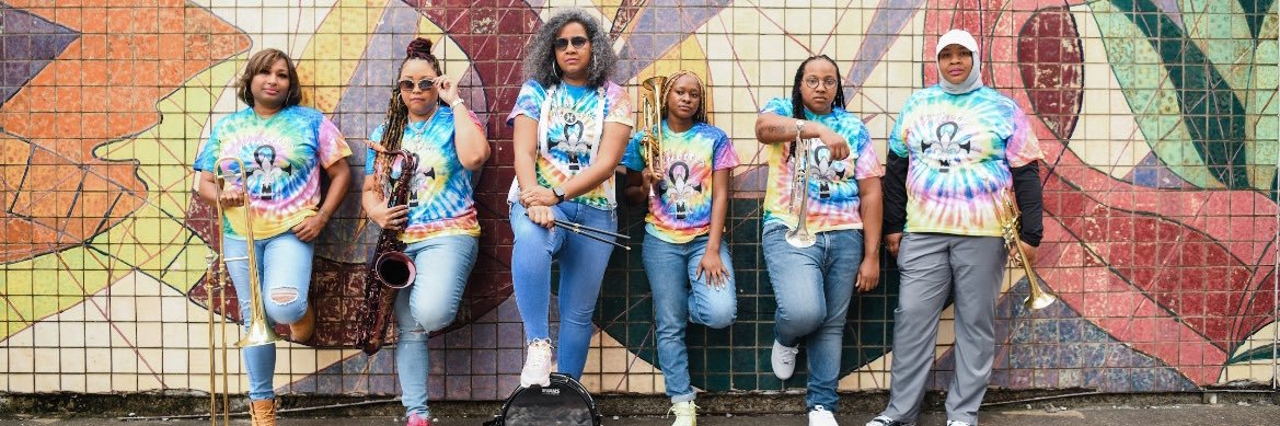 Pinettes Brass Band banner