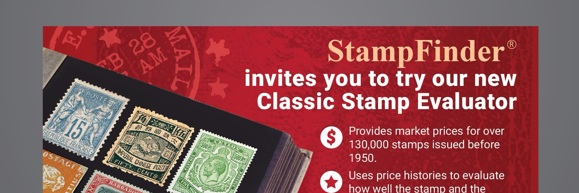 StampFinder1's profile banner image