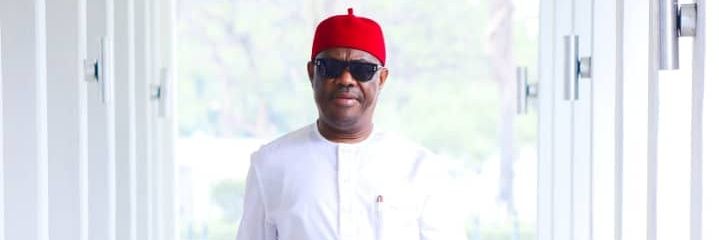 Nyesom Ezenwo Wike's banner