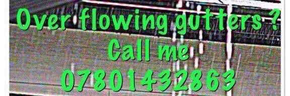 GUTTER CLEARING & CLEANING SERVICE banner