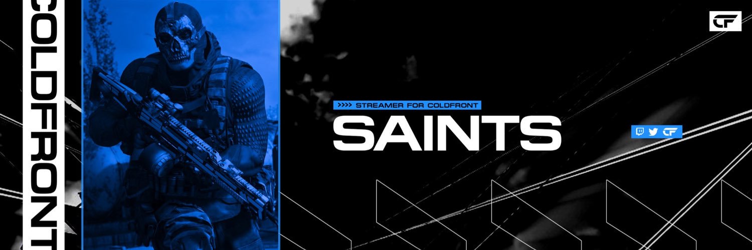Saints banner