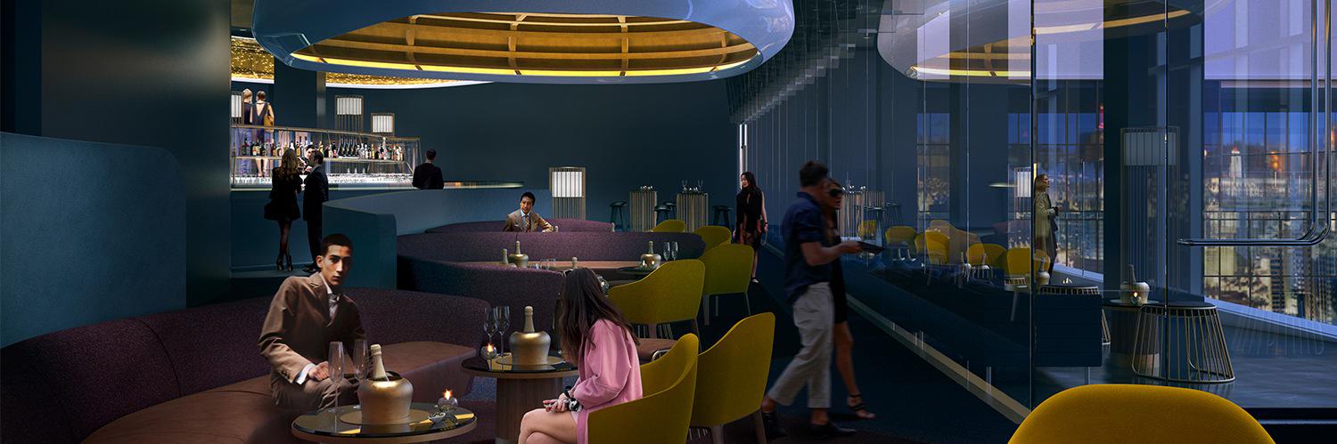 Skyfall Lounge banner