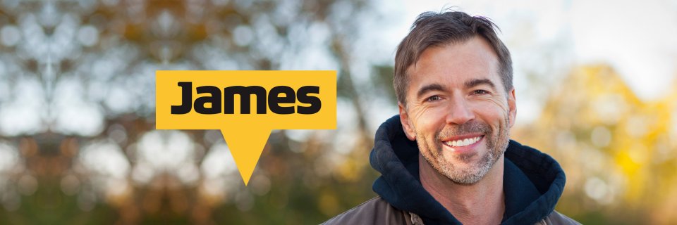 James banner
