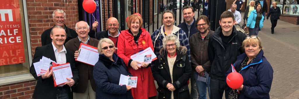 Makerfield Labour banner