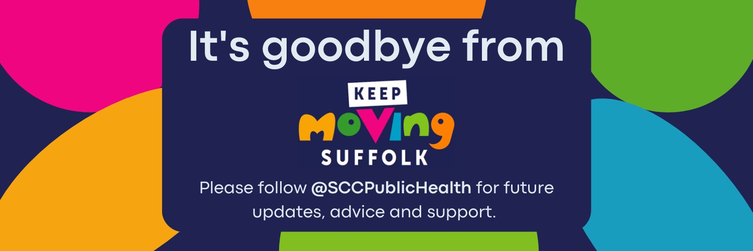 Keep Moving Suffolk banner