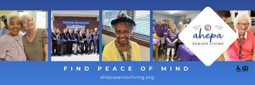AHEPA Senior Living banner