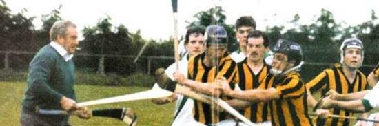 St. Lachtain’s GAA banner