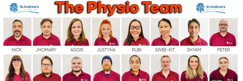 Physio@StAndrew's banner