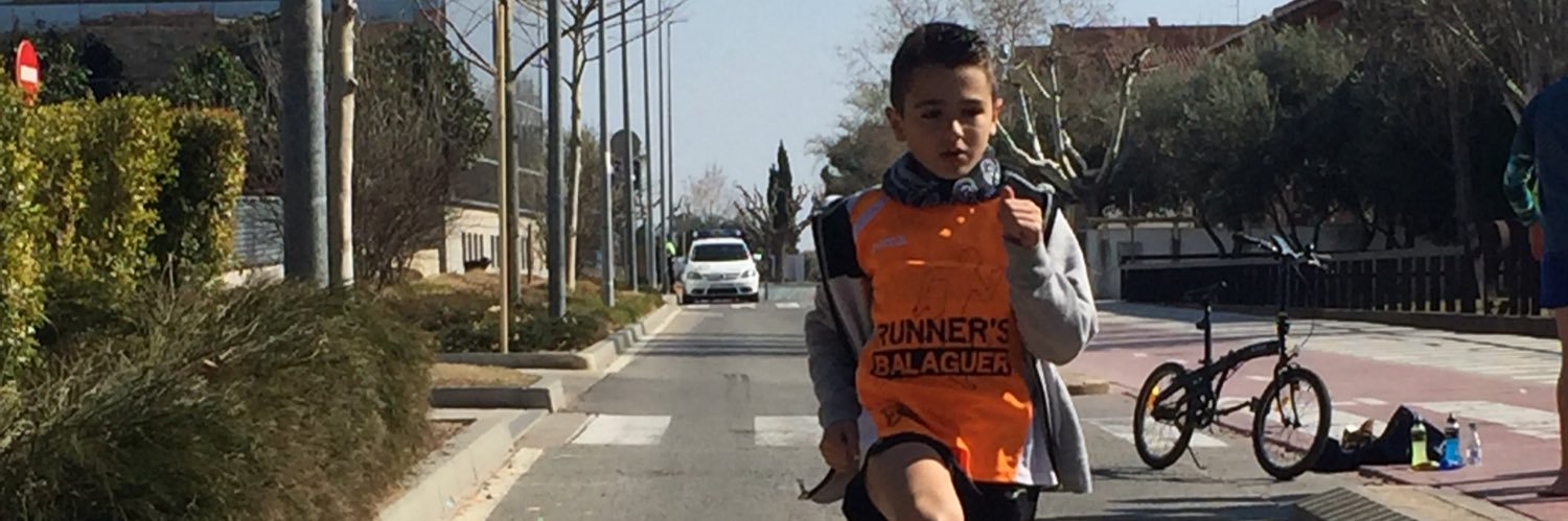 runner's Balaguer banner