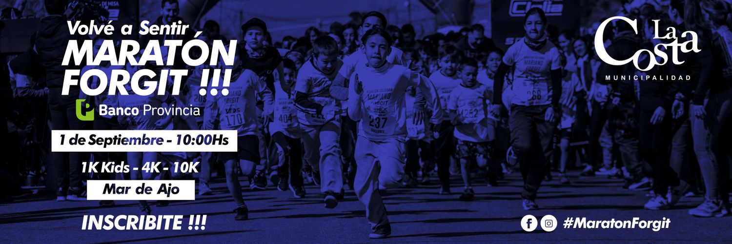 Maratón Forgit banner