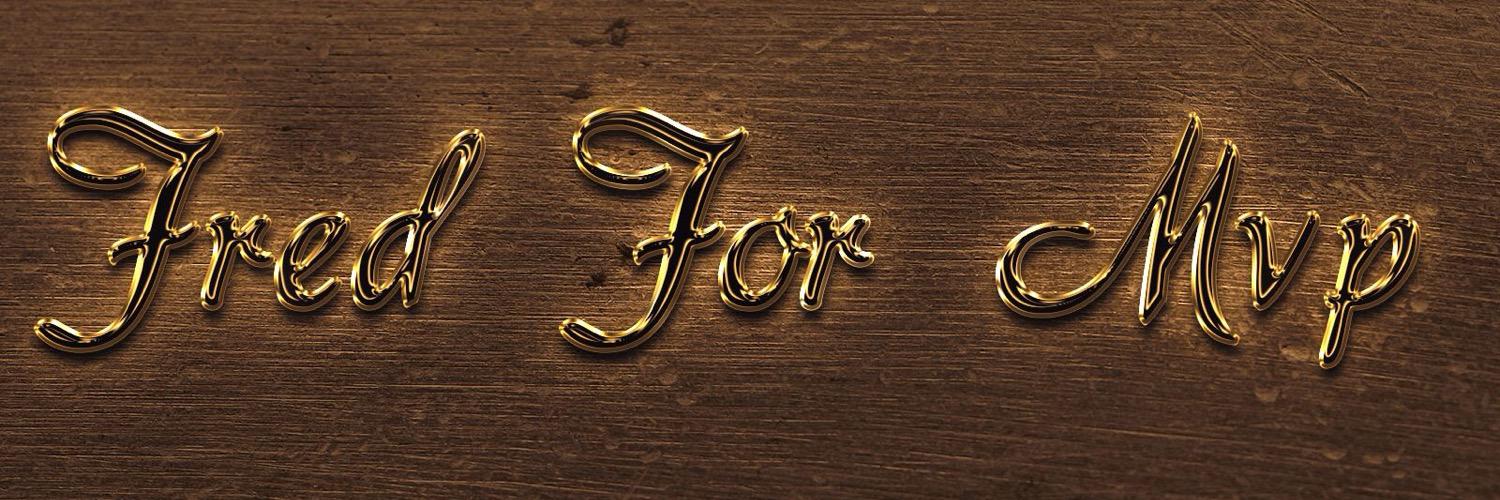 FredForMVP's profile banner image