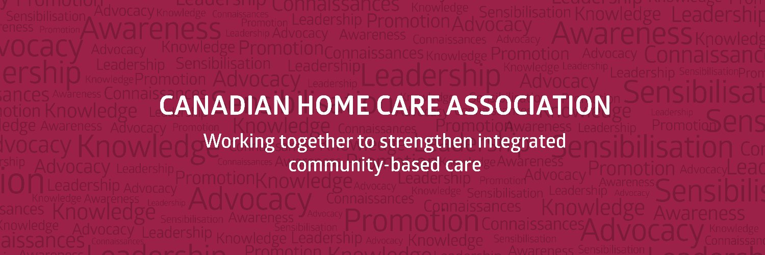 Canadian Home Care Association (CHCA)'s banner