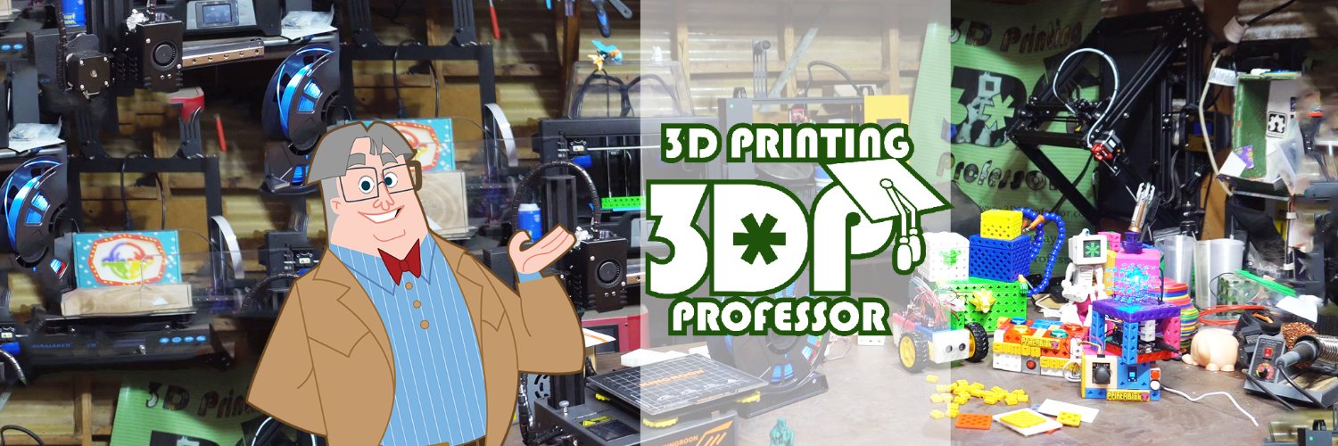 3D Printing Professor banner