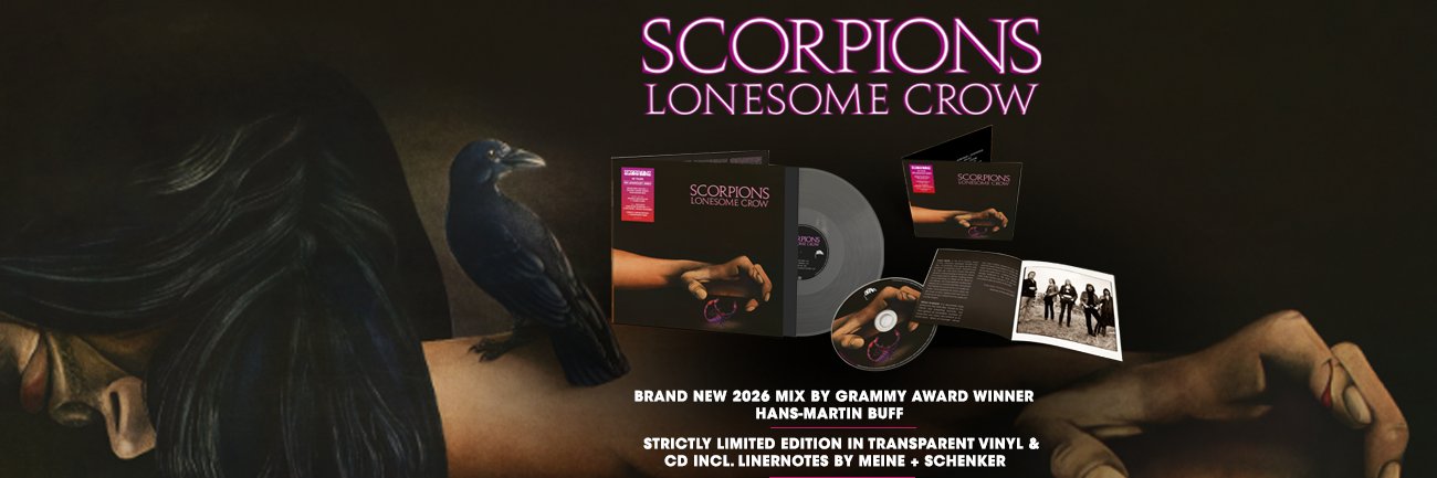 Twitter banner for @scorpions
