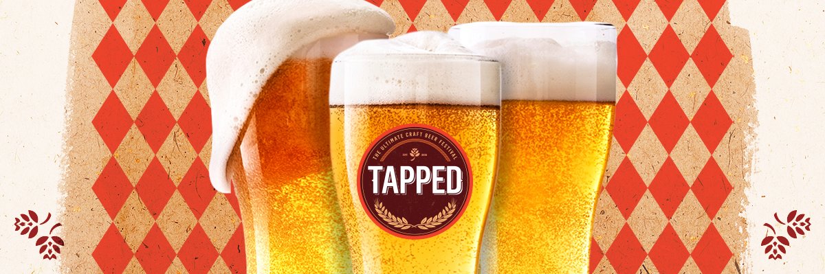 Twitter banner for @Tapped