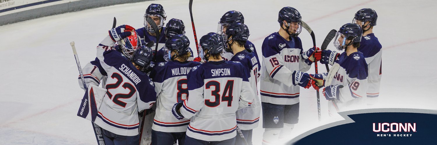 UConn Men's Hockey's banner