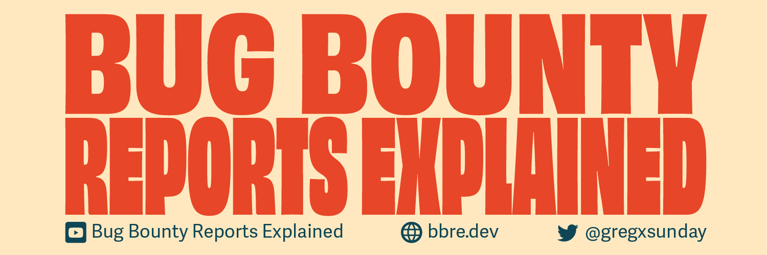 Bug Bounty Reports Explained's banner