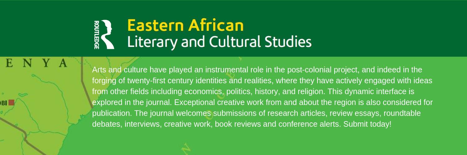 Eastern African Literary & Cultural Studies banner