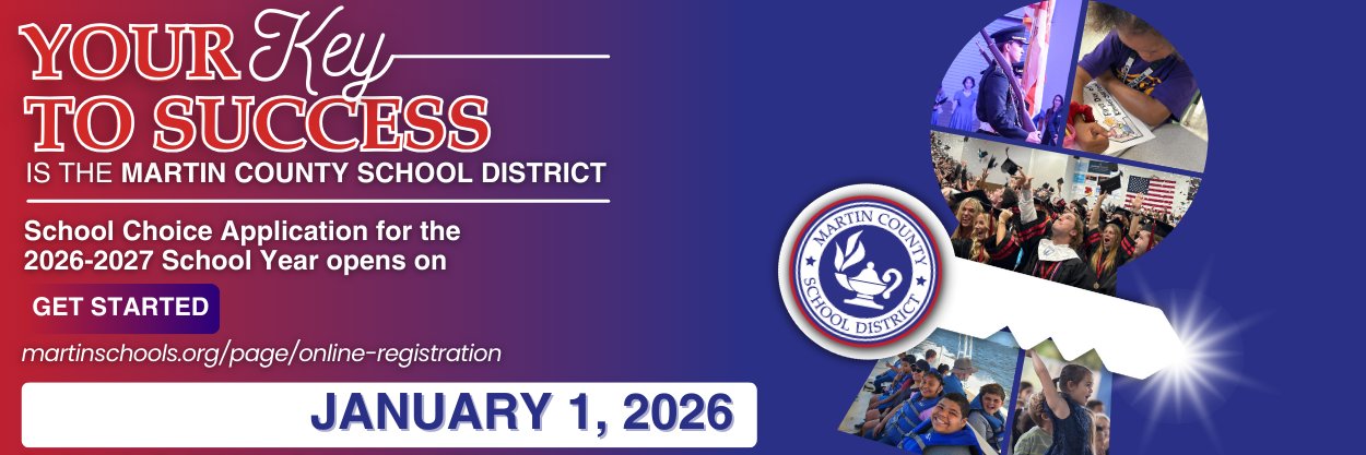 Martin County School District banner