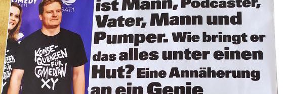 Mann vom Podcast von Hazel Brugger und ihrem Mann banner