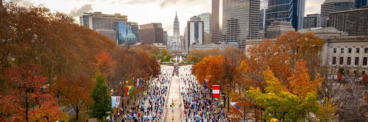 Philadelphia Marathon banner