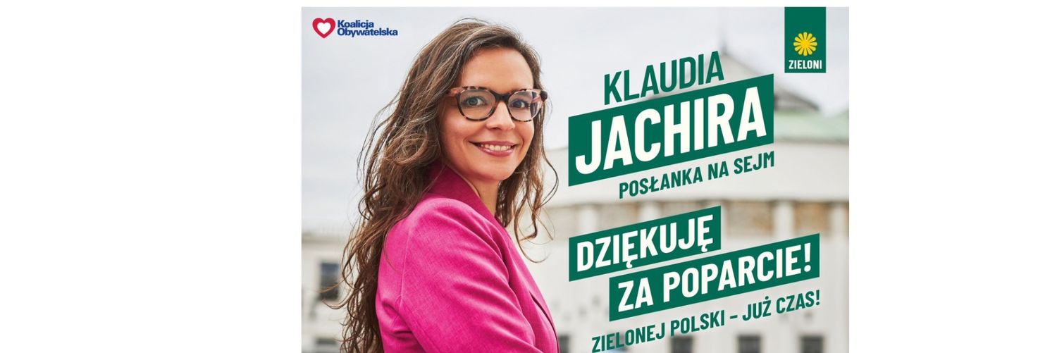 Klaudia Jachira's banner