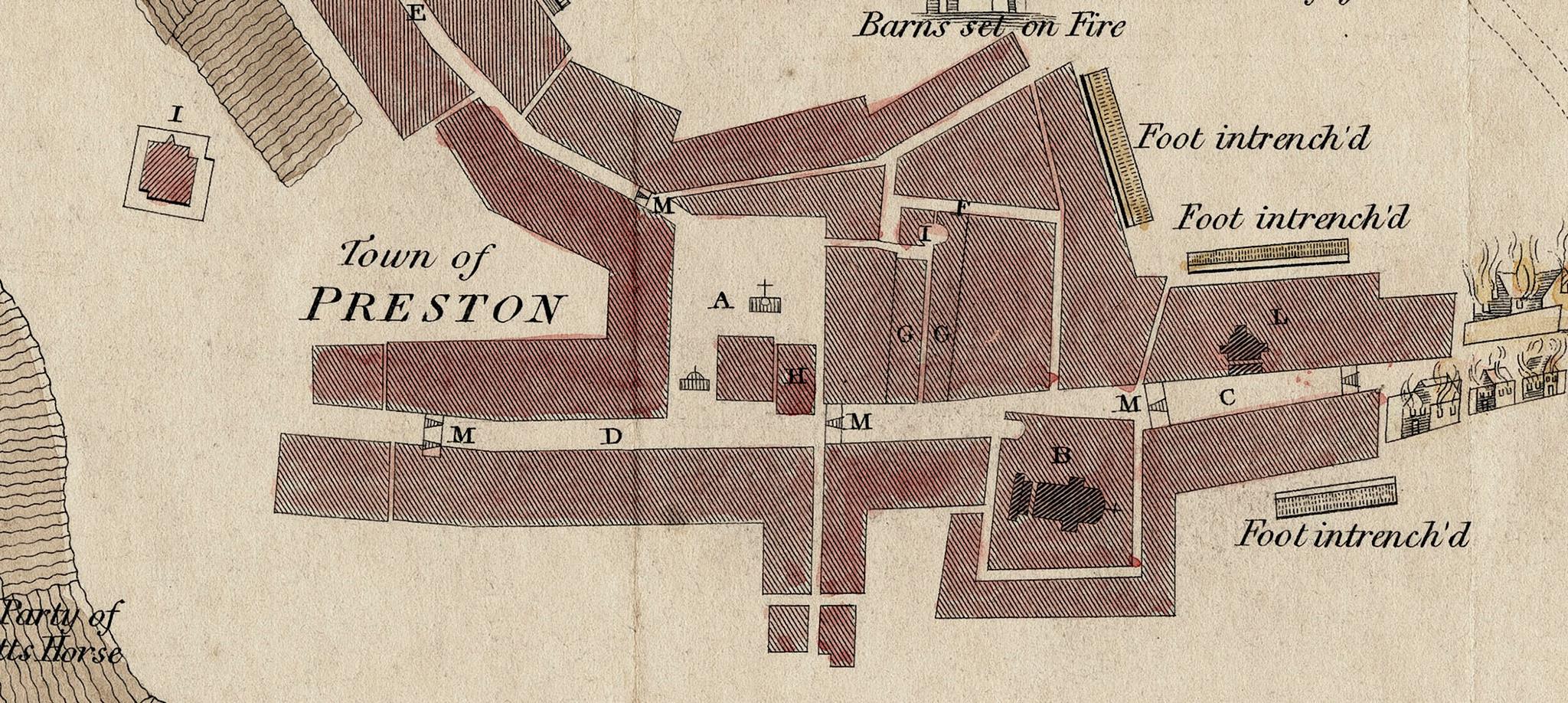 Battle of Preston 1715 banner