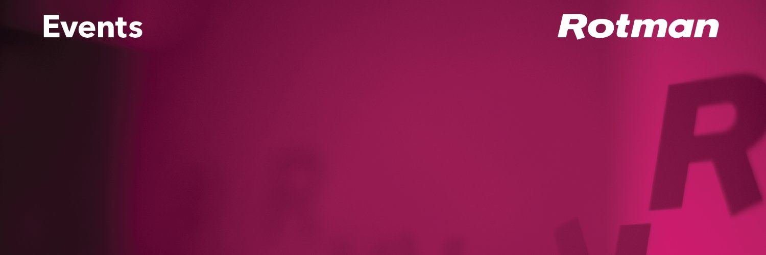 Rotman Events banner