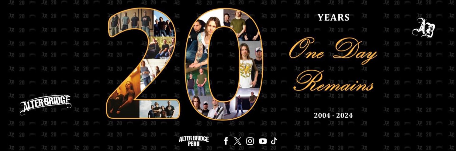 Alter Bridge Perú banner