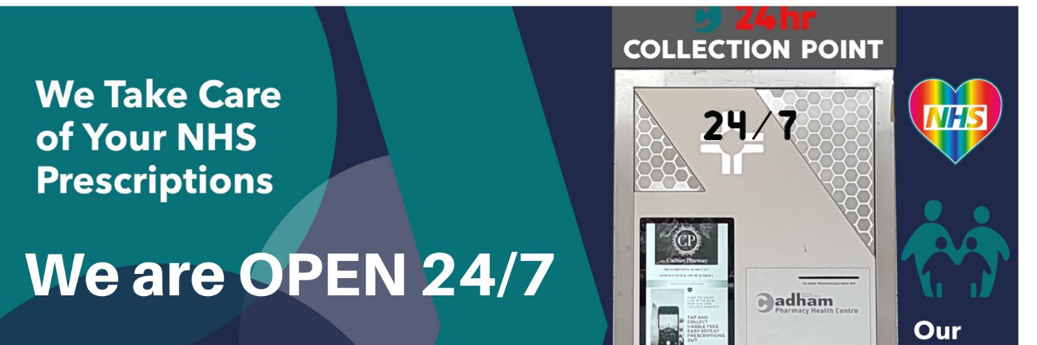 Bernadette Brown - Owner - Cadham Pharmacy banner