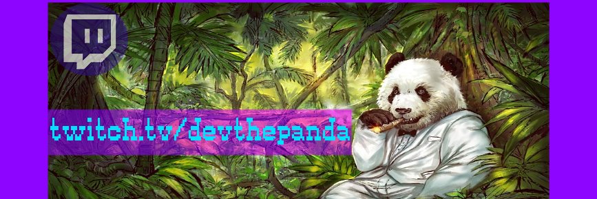 DevThePanda's profile banner image