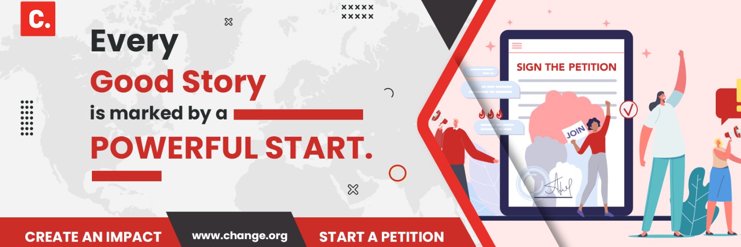 Change.org India banner