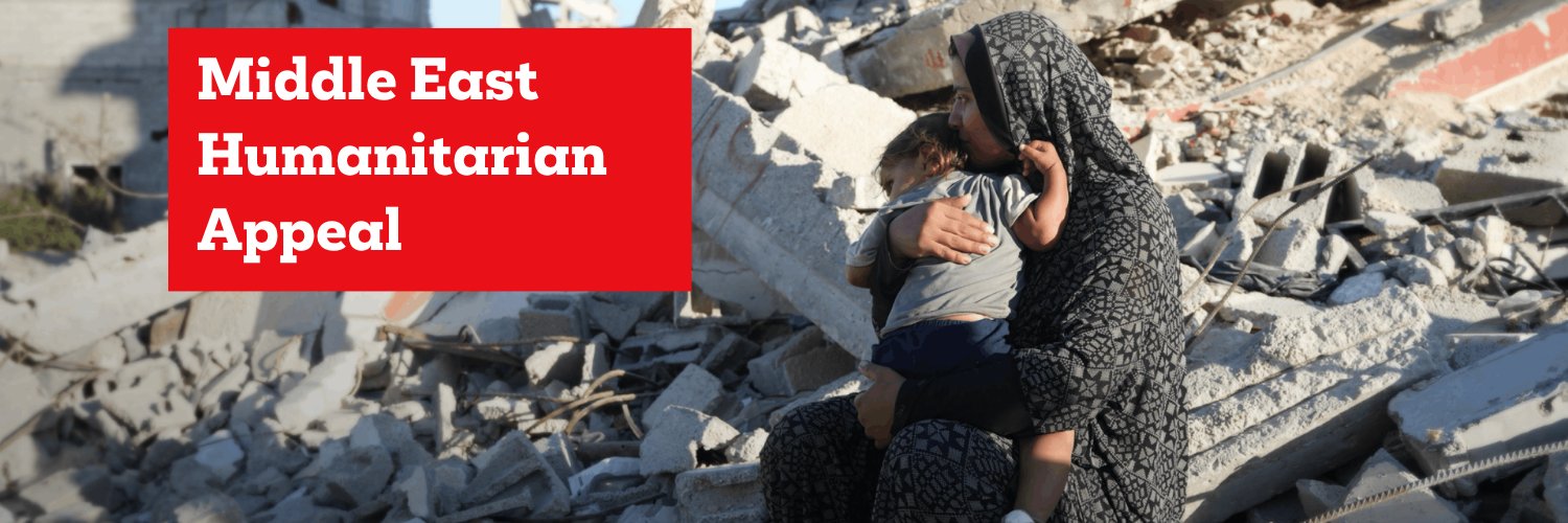 Christian Aid Ireland's banner