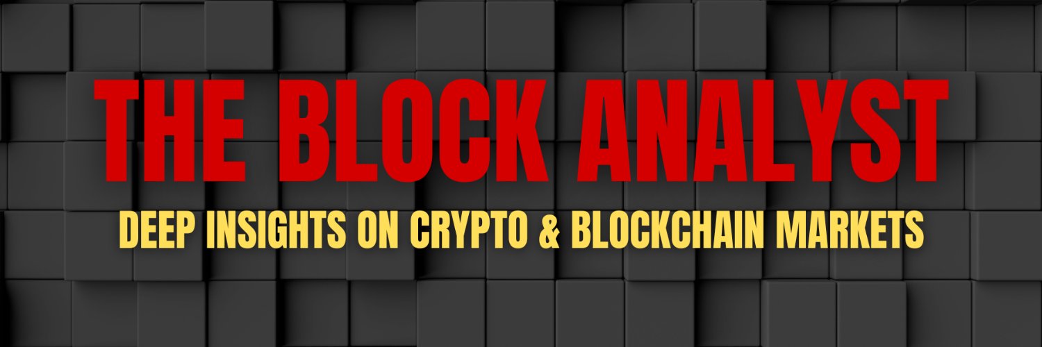 THE BLOCK ANALYST banner