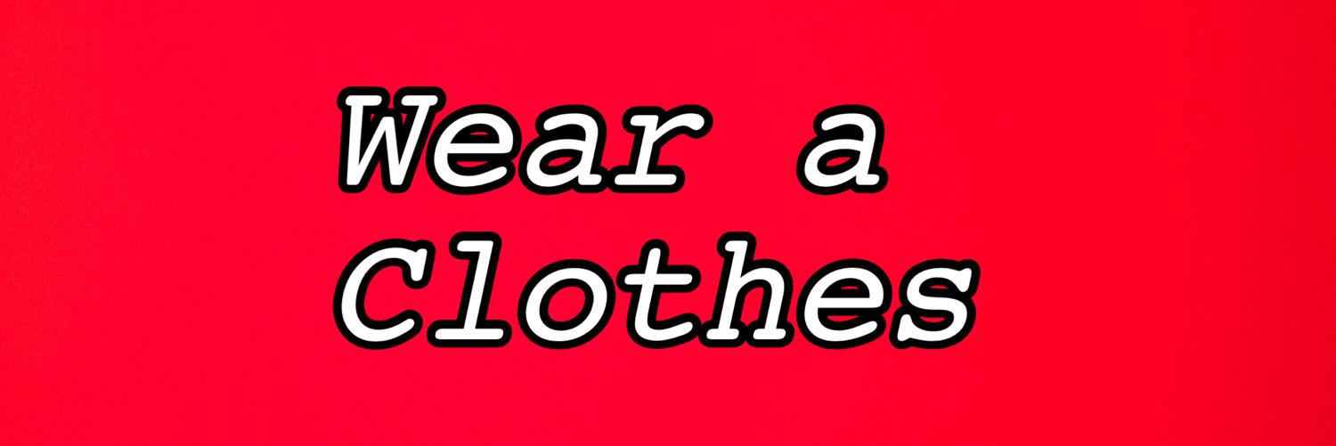 WearAclothes's profile banner image