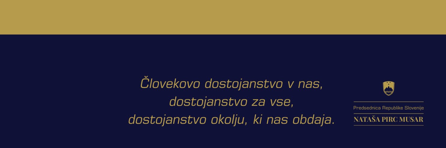 Nataša Pirc Musar's banner