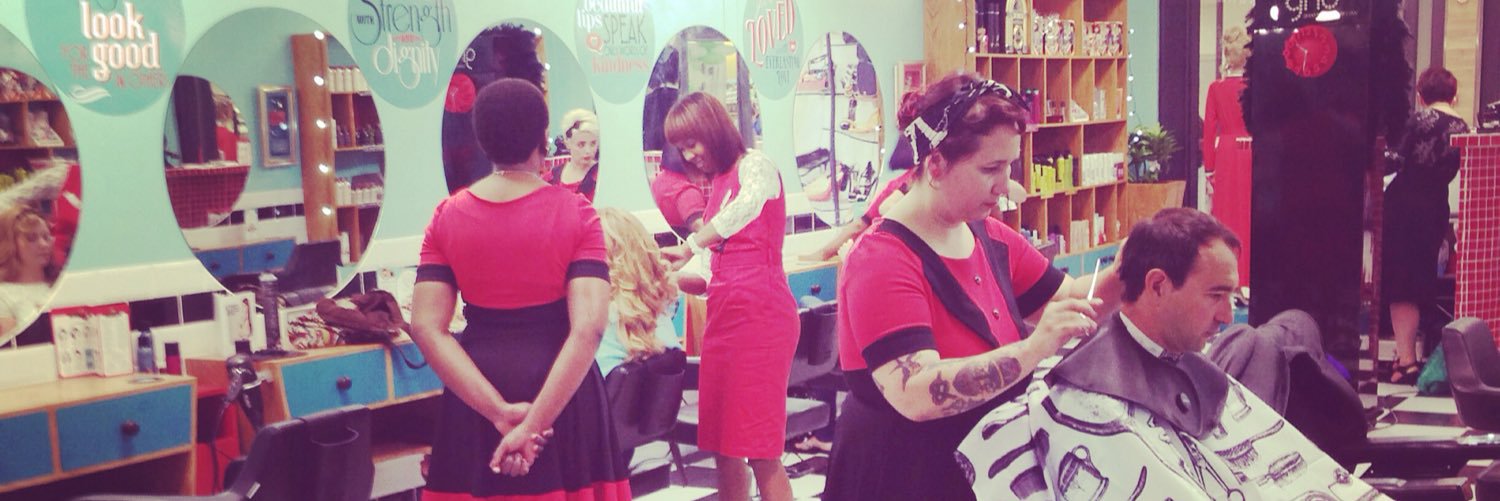 FRINGE Retro Salon banner