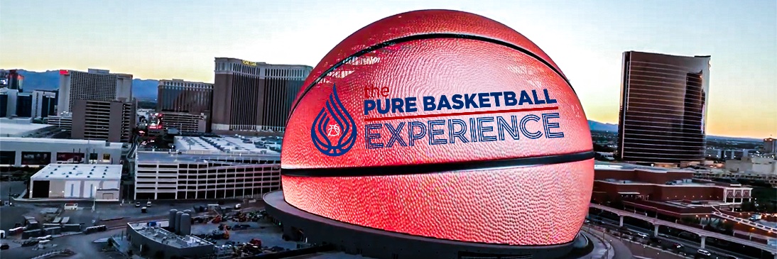 The Pure Basketball Experience banner