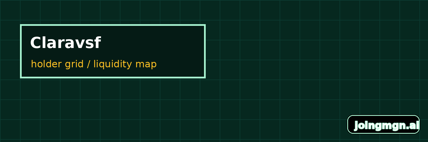 claravsf's profile banner image