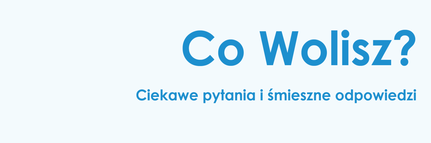 CoWoliszPL's profile banner image