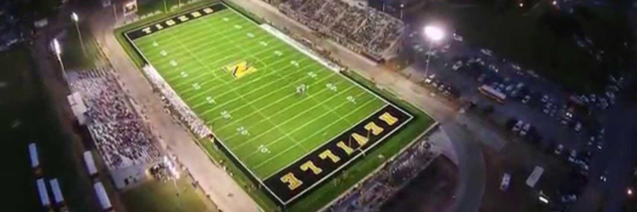 Neville High School banner