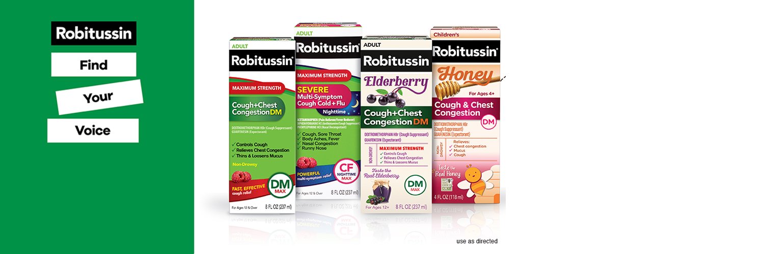 Robitussin banner