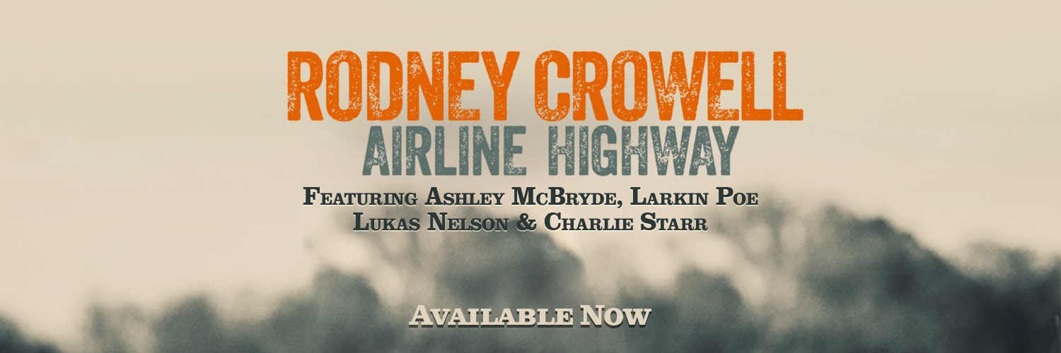 Rodney Crowell banner