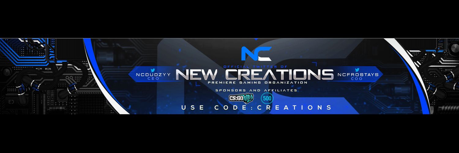 New Creations™ banner