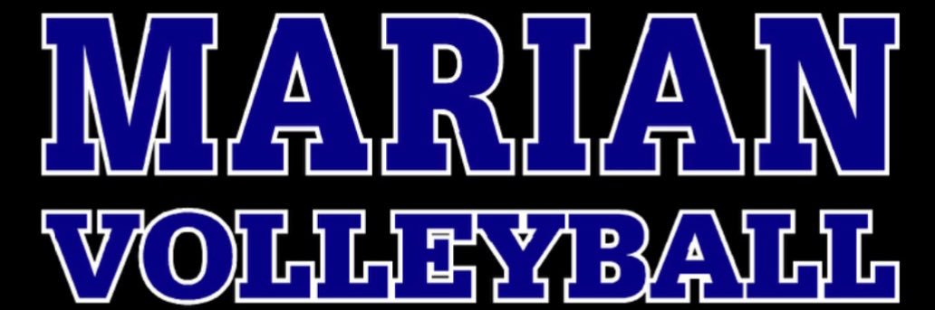 Marian HS Volleyball banner